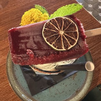 Cocina de Barrio - Encinitas - Popsicle margarita with Jamaica - just order it!!! - Breakfast & Brunch Near Me - Encinitas, California