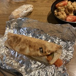 Chicken Shawarma Pita (Toasted)