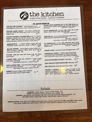 Menu photo 1 Flappers Milwaukee, WI