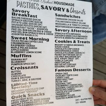 Mozart's Coffee Roasters - Menu - Coffee & Tea Near Me - Austin, Texas