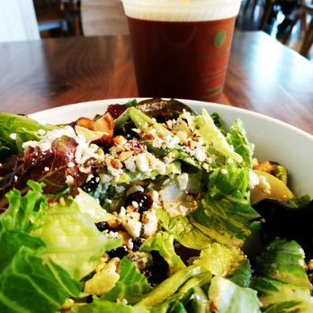 Original ChopShop - Danish Chop Salad with Nitro Cold brew by Press Roasters (Phoenix, AZ) - New American Near Me - Plano, Texas Original ChopShop - Danish Chop Salad with Nitro Cold brew by Press Roasters (Phoenix, AZ) - New American Near Me - Plano, Texas
