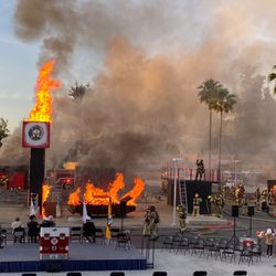 Orange County Fire Authority - Graduation demonstration