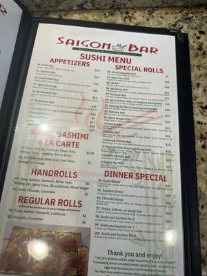Menu photo 6 Pho Saigon West Palm Beach, FL