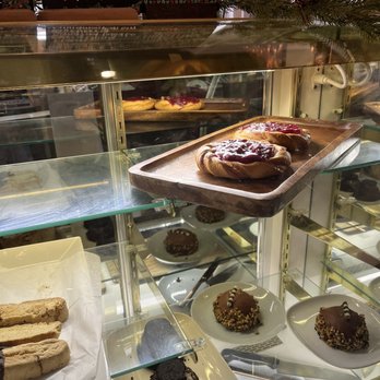 Cafe Arabella - My lack luster picture of a beautiful pastry display case - Breakfast & Brunch Near Me - Lititz, Pennsylvania