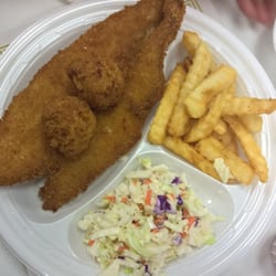 $8.00 - fried fish combo