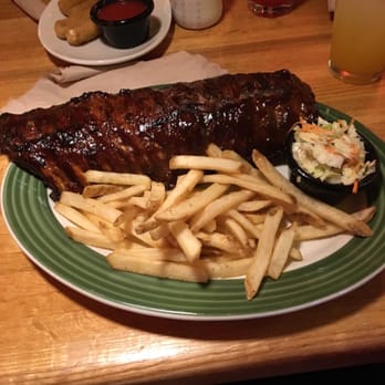 Applebee's Grill + Bar - Full rack of ribs, fries, and Slaw - Sports Bars Near Me - Manteca, California Applebee's Grill + Bar - Full rack of ribs, fries, and Slaw - Sports Bars Near Me - Manteca, California
