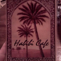 Habibi Cafe - Menu Cover