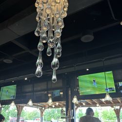 You tell me what this looks like hanging over our food?