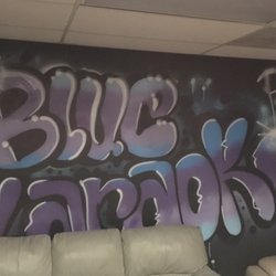 Blue Karaoke - Wall art