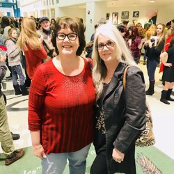 Jamestown High School - Attending a play!
