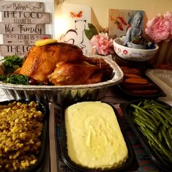 Pete's Fresh Market - Catered turkey with all the fixings. NO FUSS. NO MUSS. Easy heating up and plenty of guests waiting.