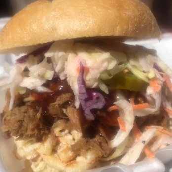 Uncle Flip's Pink Apple BBQ - Loaded Pulled Pork Sammich - Barbeque Near Me - Tunkhannock, Pennsylvania Uncle Flip's Pink Apple BBQ - Loaded Pulled Pork Sammich - Barbeque Near Me - Tunkhannock, Pennsylvania