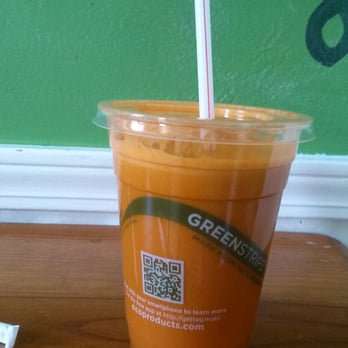 The Green Fork - Miracle minuse lettuce and added giner instead. "Tumeric,cucumber,lemon, carrot and ginger add on - Health Markets Near Me - New Orleans, Louisiana