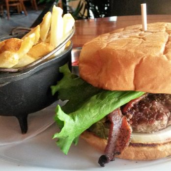 Roaring Fork - The 'Big Ass' burger with a kettle of fries. A bit dry-ish, but delish. - American Near Me - Austin, Texas Roaring Fork - The 'Big Ass' burger with a kettle of fries. A bit dry-ish, but delish. - American Near Me - Austin, Texas