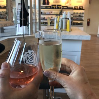 Drybar - Cary at Waverly Place - Complimentary drinks - Blow Dry/Out Services Near Me - Cary, North Carolina
