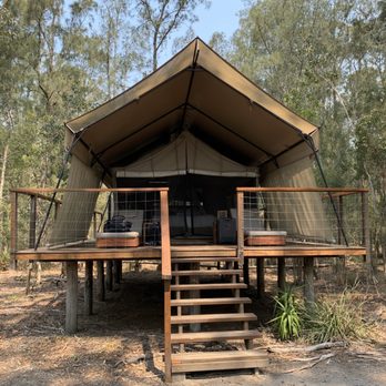 Paperbark Camp - Deluxe Tent - Campgrounds Near Me - Woollamia, NSW