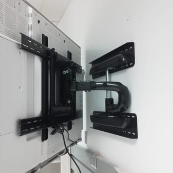 ClearCom - Mount holding up a 60 LED Touchscreen - Electronics Near Me - Branchburg, New Jersey