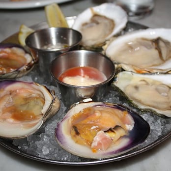 Neptune Oyster - 3 Cherrystone Clams, 3 East Coast Oysters - Seafood Near Me - Boston, Massachusetts Neptune Oyster - 3 Cherrystone Clams, 3 East Coast Oysters - Seafood Near Me - Boston, Massachusetts