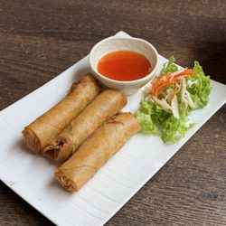 Veggie Egg Rolls (3)