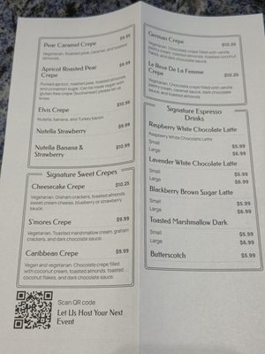 Menu photo 6 Paris Crepe Henderson, NV