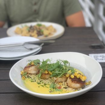 Battello - Seared sea scallops - Italian Near Me - Jersey City, New Jersey Battello - Seared sea scallops - Italian Near Me - Jersey City, New Jersey