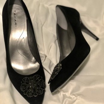 Goodwill of Silicon Valley - Tahari black pumps with embellishments - Thrift Stores Near Me - Gilroy, California Goodwill of Silicon Valley - Tahari black pumps with embellishments - Thrift Stores Near Me - Gilroy, California