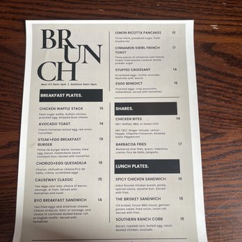 Causeway Restaurant & Bar - Sandwiches Near Me - Boston, Massachusetts