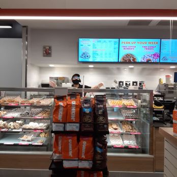 Dunkin' - Our buddy Justin working hard. - Coffee & Tea Near Me - Spring Hill, Florida