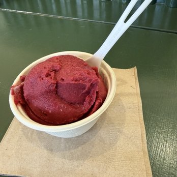 Frankie & Jo’s - Rose hibiscus sorbet - Ice Cream & Frozen Yogurt Near Me - Larkspur, California