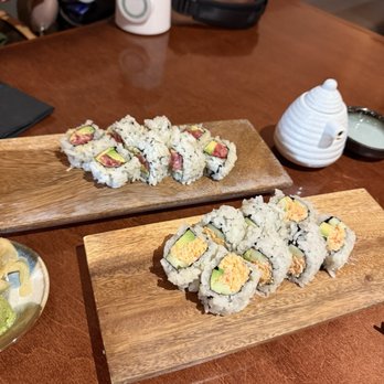 Hinoki - Spicy tuna and California rolls - Sushi Bars Near Me - Frisco, Texas Hinoki - Spicy tuna and California rolls - Sushi Bars Near Me - Frisco, Texas