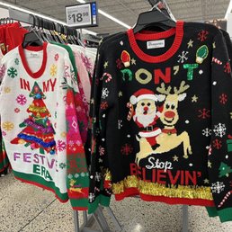 Ugly X-Mas Sweaters are Now in Season!!