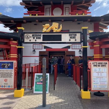 Ninjago the Ride - Front of Ride - Amusement Parks Near Me - Carlsbad, California Ninjago the Ride - Front of Ride - Amusement Parks Near Me - Carlsbad, California