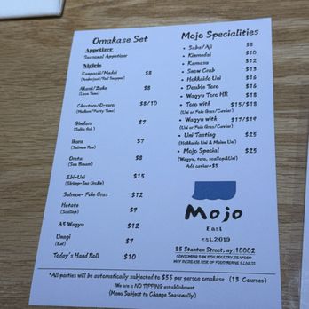 Mojo East - Japanese Near Me - New York, New York Mojo East - Japanese Near Me - New York, New York