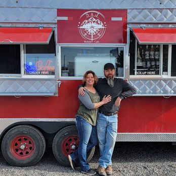 S & J Mobile Cafe - a man and woman standing in front of a food truck - Coffee & Tea Near Me - Williams, Arizona S & J Mobile Cafe - a man and woman standing in front of a food truck - Coffee & Tea Near Me - Williams, Arizona