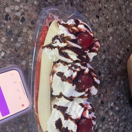 Banana Split Sundae
