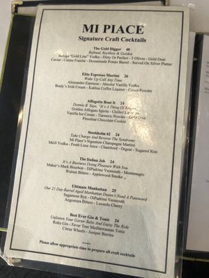 Menu photo 4 Mi Piace Pasadena, CA Menu photo 4 Mi Piace Pasadena, CA