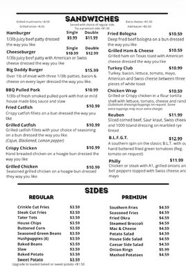 Menu photo 3 Mama B's Diner Wynne, AR Menu photo 3 Mama B's Diner Wynne, AR