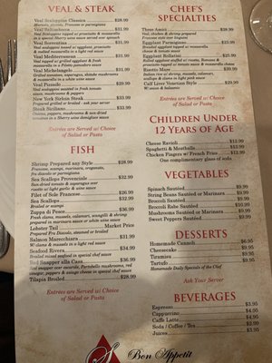 Menu photo 2 Stefano's Restaurant Pompton Plains, NJ Menu photo 2 Stefano's Restaurant Pompton Plains, NJ