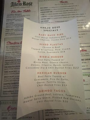 Menu photo 4 Anejo Rose Cantina & Tequila Bar Hanover, MD