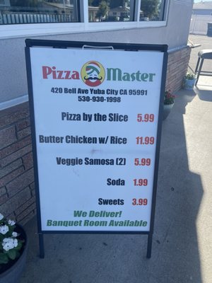 Menu photo 2 Pizza Master Yuba City, CA