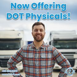 Z-2-H Family Med & Urgent Care Clinic - #DOTphysicals ONLY in #BrownwoodTX for #CDLdrivers #Z2H #TruckDriver #WalkInClinicNearMe #WalkInAppointment #UrgentCare #SameDayAppointment
