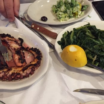 Elias Corner - Octopus $17 and Horta $6 - Mediterranean Near Me - Astoria, New York