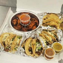 Pizza Stop - Wednesday Special 12 WINGS 12 TACOS $34.99