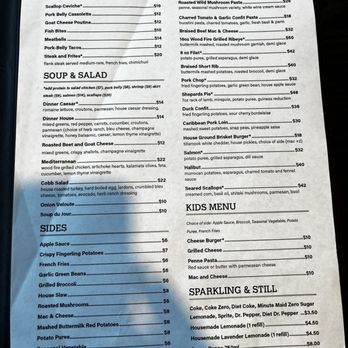 Sierra Grill - Menu - Steakhouses Near Me - Lenexa, Kansas Sierra Grill - Menu - Steakhouses Near Me - Lenexa, Kansas