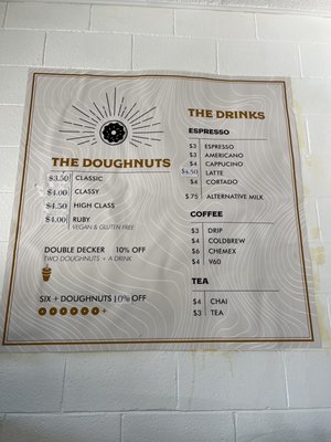 Menu photo 4 Bristol Doughnut Albuquerque, NM