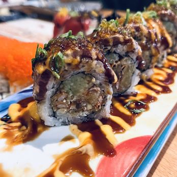 Aki Sushi and Ramen - Beef roll 3/5 stars - Sushi Bars Near Me - Sugar Land, Texas Aki Sushi and Ramen - Beef roll 3/5 stars - Sushi Bars Near Me - Sugar Land, Texas