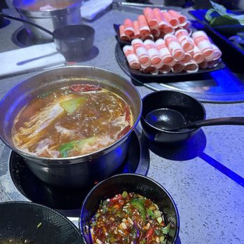 KPOT Korean BBQ & Hot Pot - My individual hot pot and specialized spice sauce - Korean Near Me - Towson, Maryland