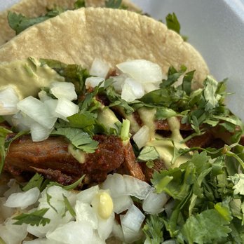 Chilangos Tacos - Picture of their Carne Asada Taco - Tacos Near Me - Dallas, Texas