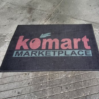 Komart - Komart Maretplace rug by the entrance of the store. - International Grocery Near Me - Dallas, Texas