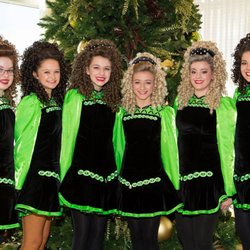 Connick School Of Irish Dance - One of our teams getting ready to dance at our regionals!